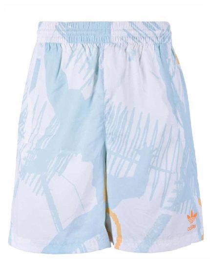 Pantaloni Scurti Adidas Allover Print
