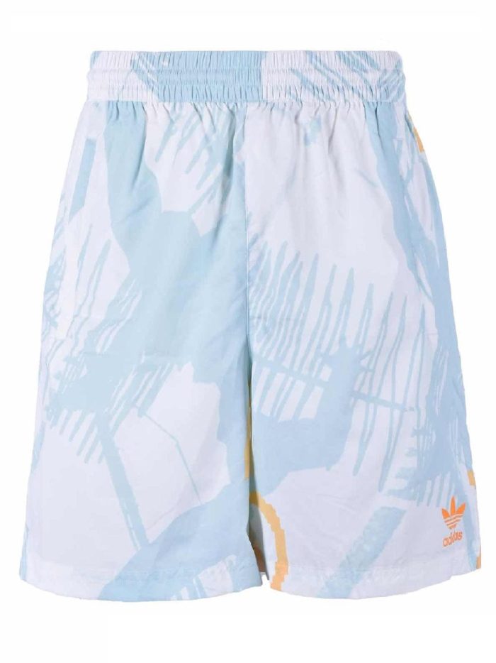 Pantaloni Scurti Adidas Allover Print - imagine 1