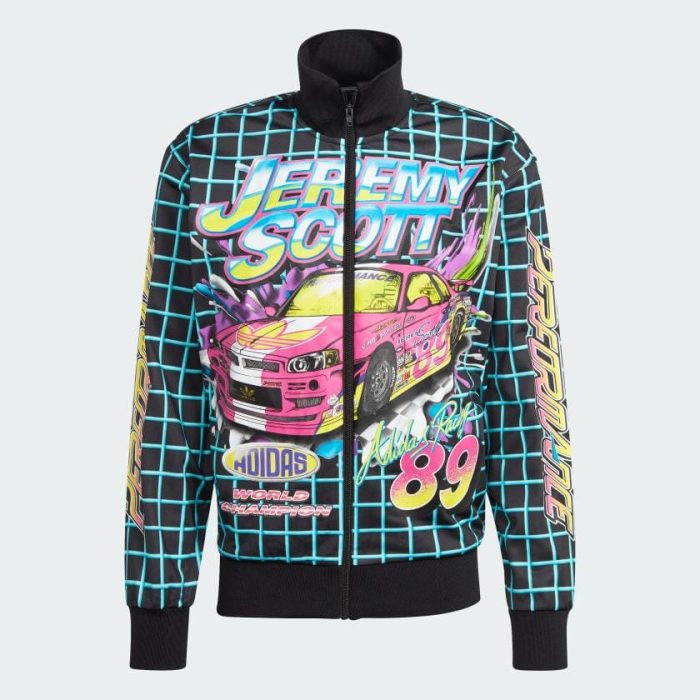 BLUZA RALLY TRACK TOP x Jeremy Scott ADIDAS - imagine 1