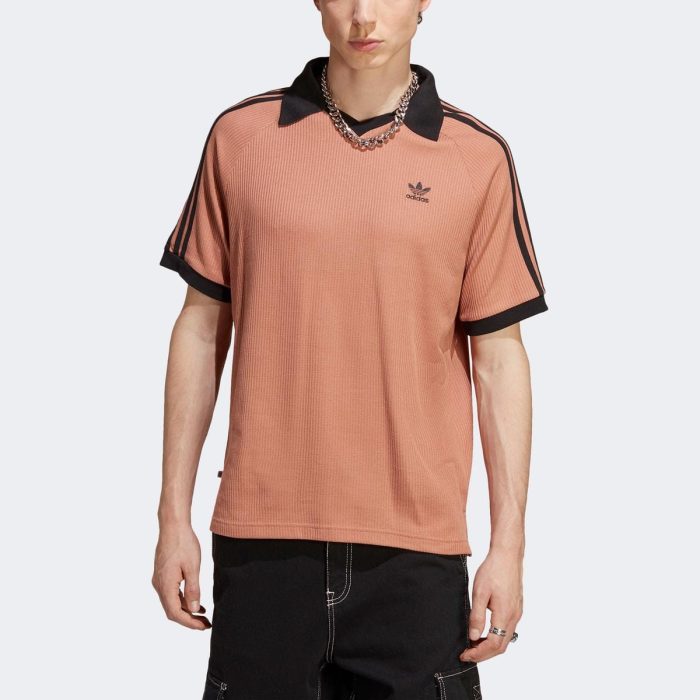 Tricou polo Classics Waffle Adidas - imagine 2